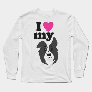 I Love My Dog Long Sleeve T-Shirt